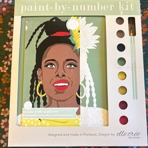 Elle Cree she creates Portland, OR Paint-by-Number Kit - Made with Sunflower